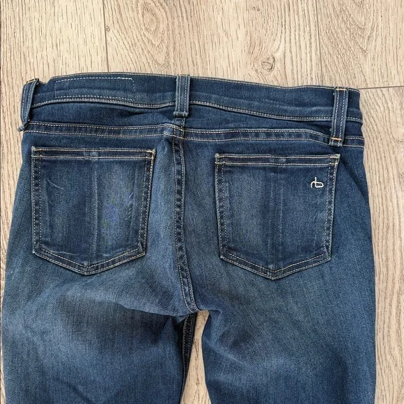 Rag & Bone Indigo Denim Jeans - Picture 4 of 5